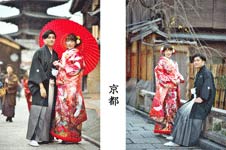 彦根市前撮り和装安いロケフォトウェディング