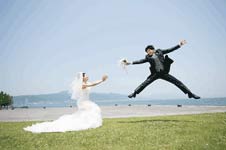 近江八幡市結婚式前撮りロケ格安