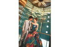 結婚式前撮り滋賀安いロケーションフォトウェディング